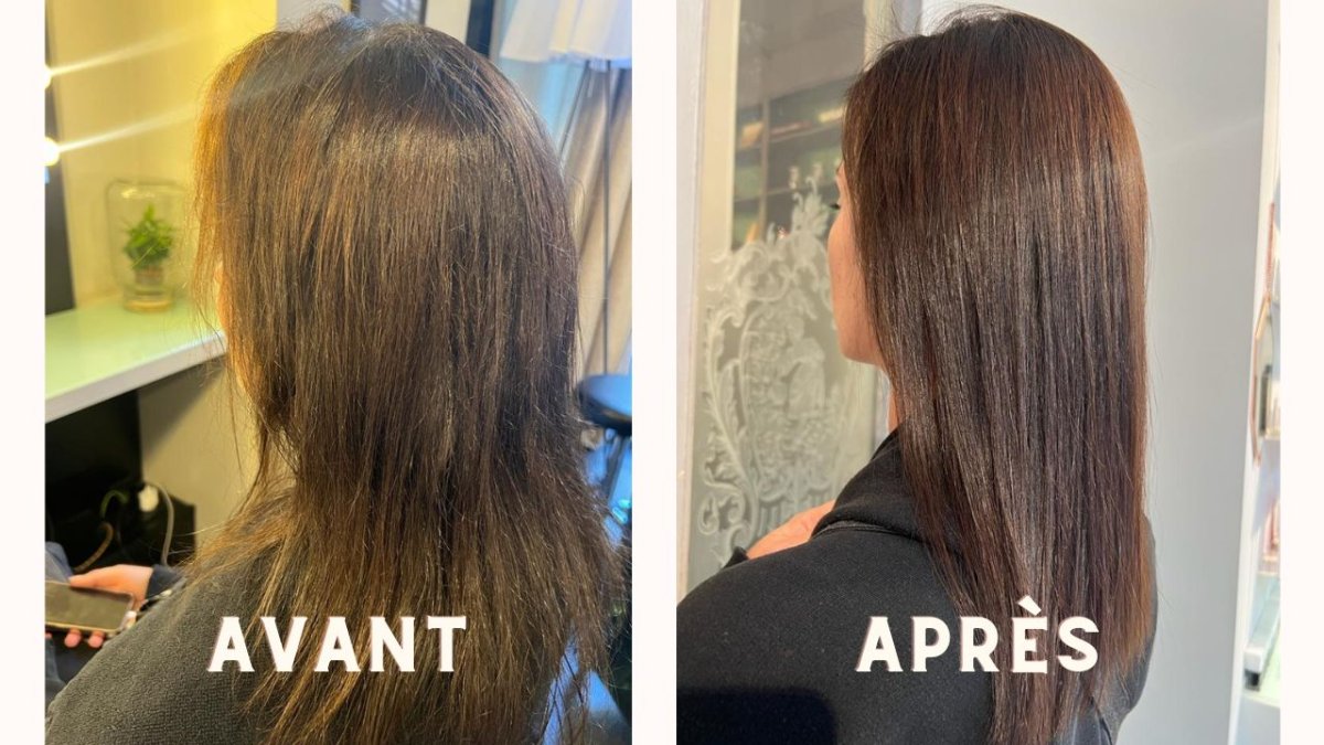 Lissage à la kératine à Lyon 7 par UCM Coiffure Mixte